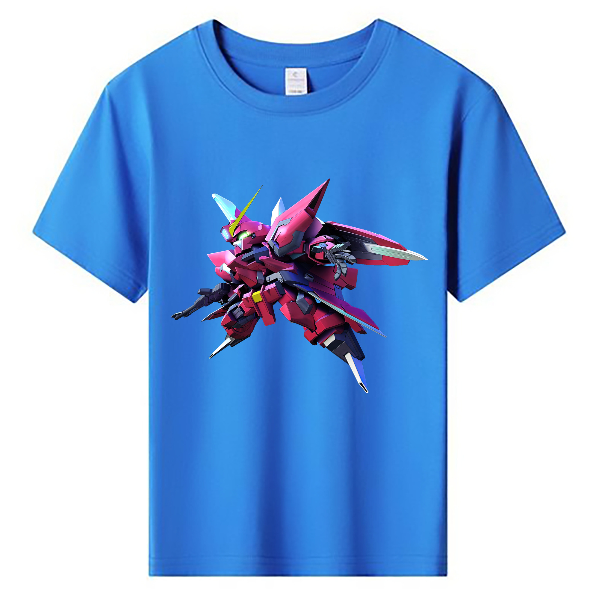 （画像用） 機動戦士ガンダム Mobile Suit Gundam 綿100％キッズTシャツ（フロントプリント）